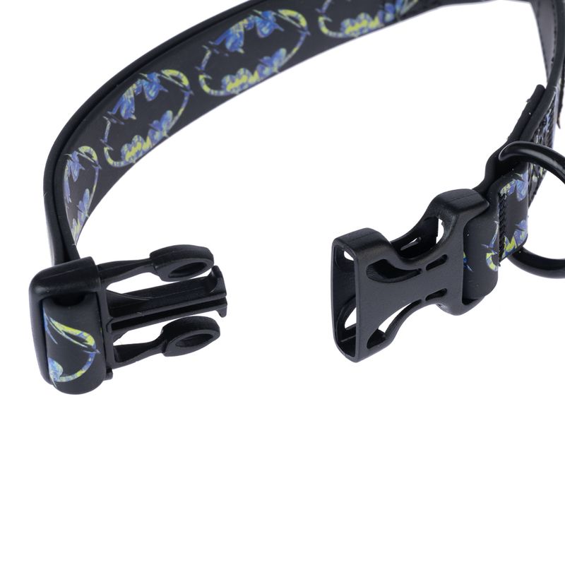 DC Batman Collar - Black Size S: Neck Circumference 25 - 36 cm, Width 20mm