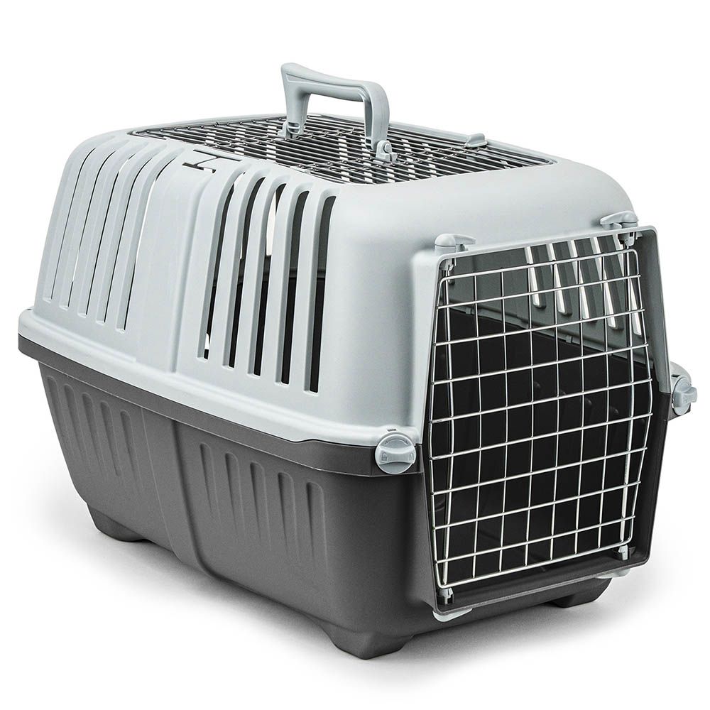 Lionto Plastic Transport Box with Metal Door 35.5 x 58.5 x 40cm (W x L x H)