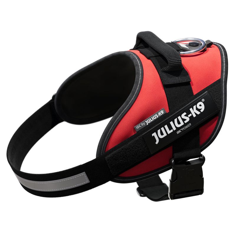 JULIUS-K9 IDC® Power Harness - Red Size S: Chest circumference 49 - 67 cm