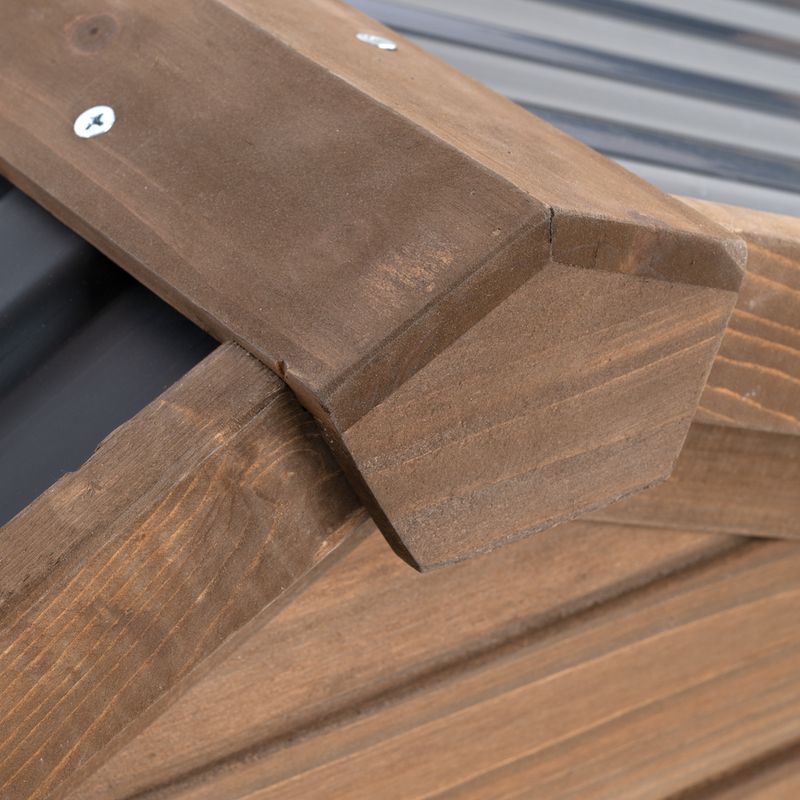 TIAKI Rabbit Hutch Attached Enclosure: 116 x 78 x 89.8 cm (L x W x H)