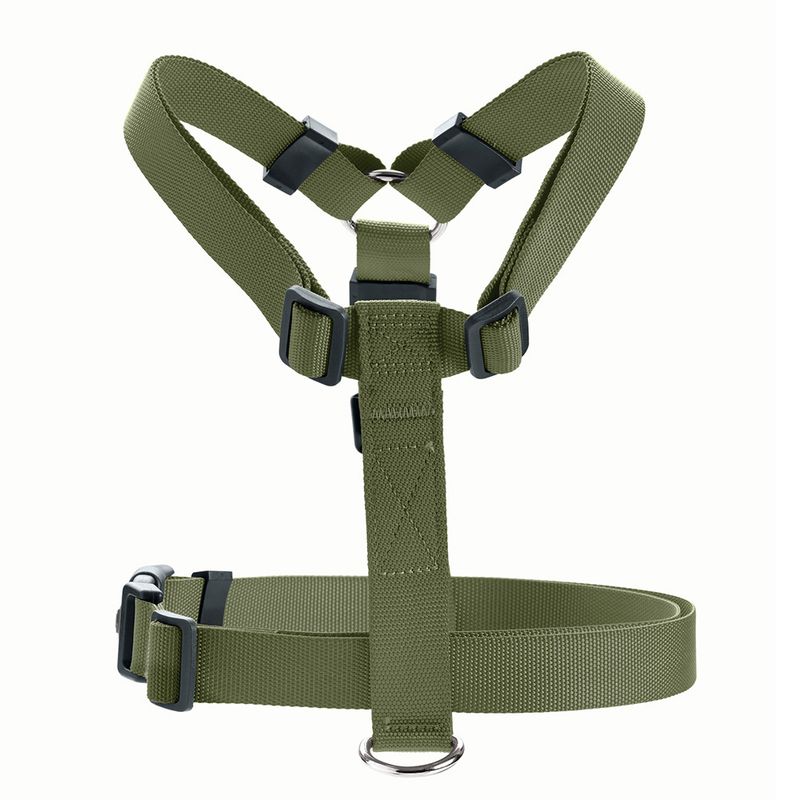 HUNTER London Vario Rapid Harness – Olive Green Size XXS-XS: 32-52cm Chest Measurement