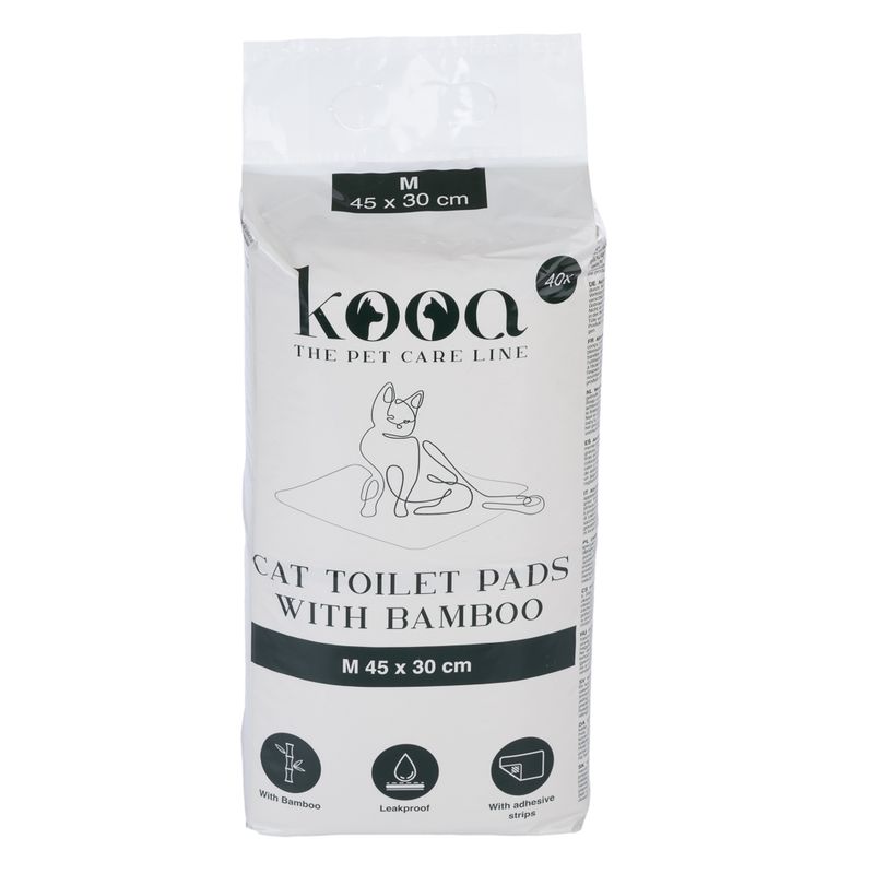 kooa Bamboo Training Mat for Cats 40 Mats