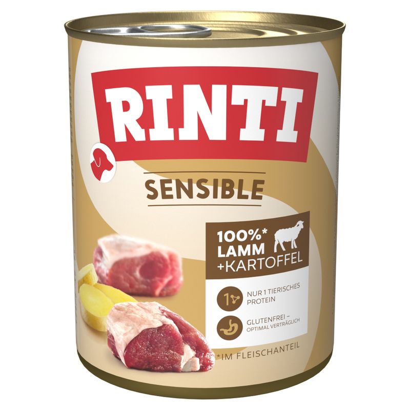 RINTI Sensitive 6 x 800 g Horse, chicken liver & potato