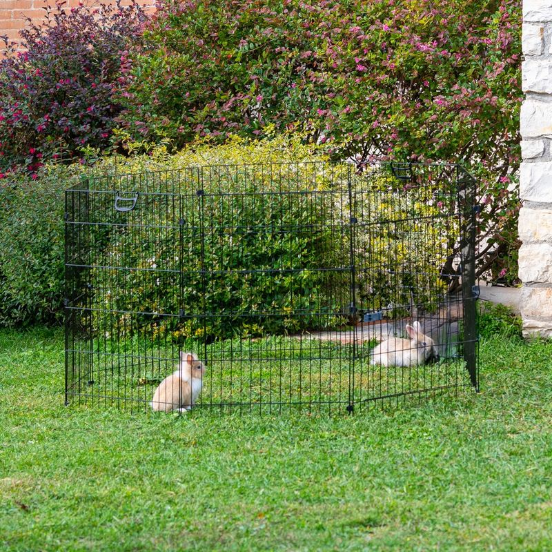 Ferplast 8-sided Metal Run Size L: 8 Elements, each 57 x 91.5 cm (L x W)