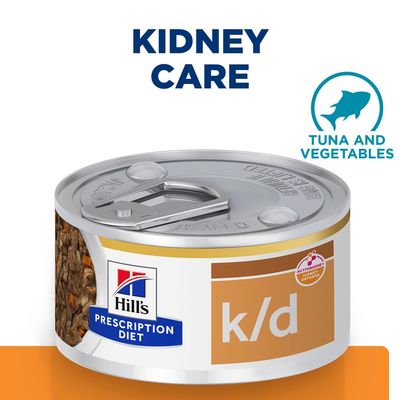 Hill's Prescription Diet k/d Kidney Care Stew - Tuna & Vegetables 24 x 82g