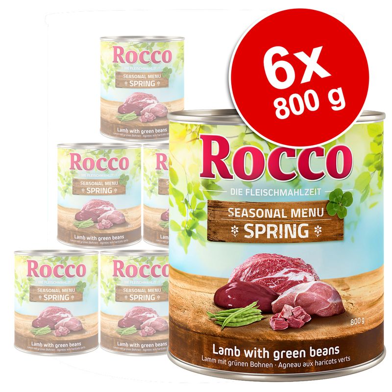 Rocco Spring Menu – Lamb with Green Beans 6 x 800g