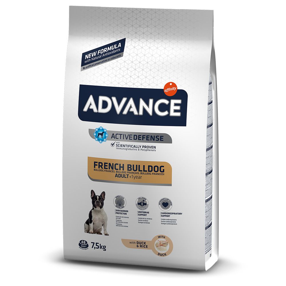 Advance French Bulldog with Duck 7.5kg