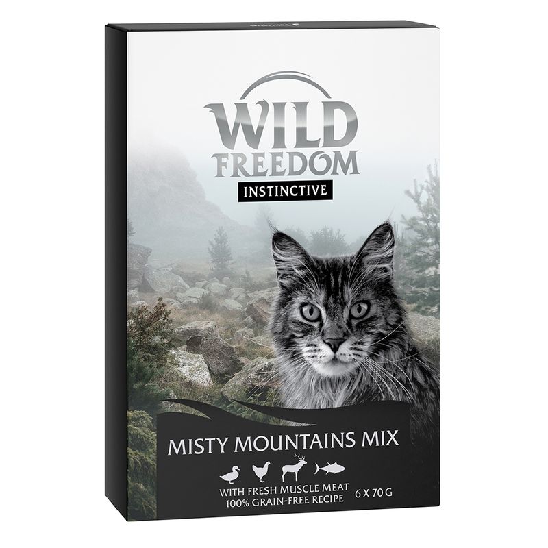 Wild Freedom Instinctive Adult 6 x 70g Misty Mountains Mixed Pack
