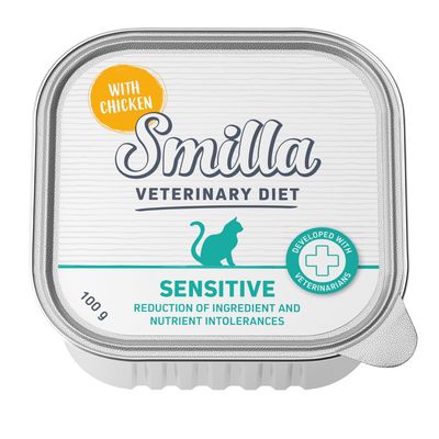 Smilla Veterinary Diet Sensitive with Chicken: 8 x 100g