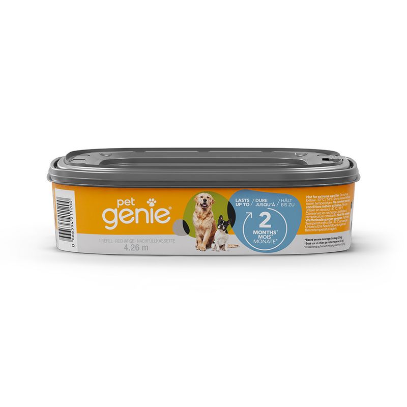 Pet Genie Refill Cassette for the Dog Waste Disposal System 1 item (WITHOUT pail)