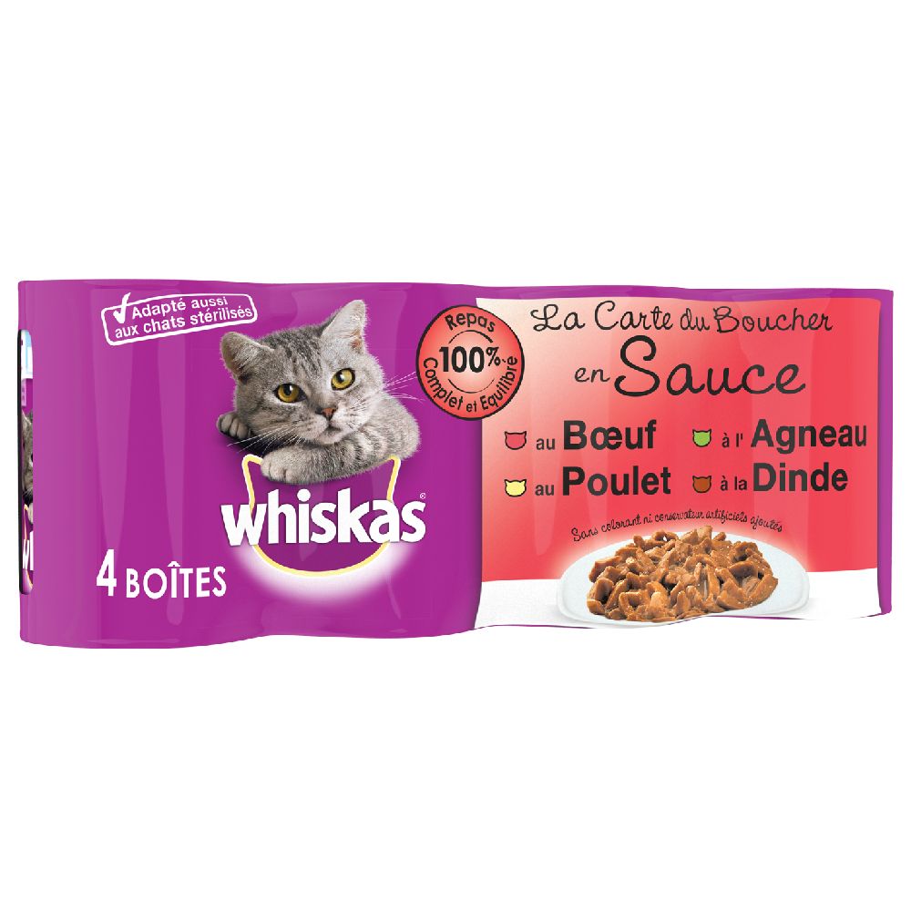 Whiskas La Carte 12 x 390 / 400g from the Fisherman in Jelly (12 x 390g)