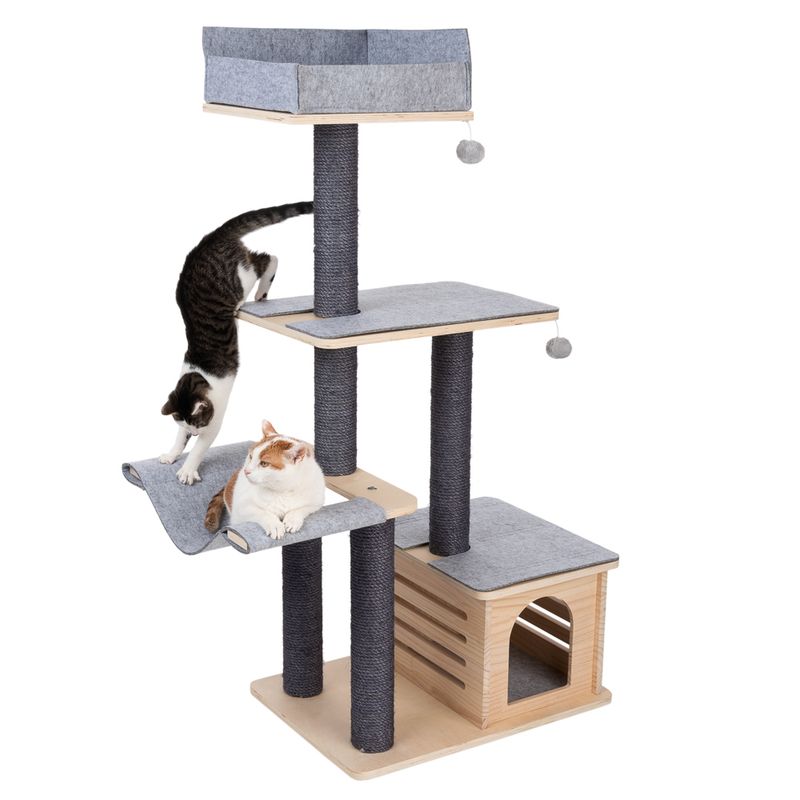 Raleigh Scratching Tree Grey