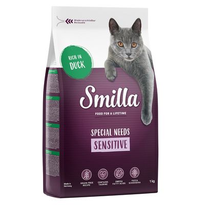 Smilla Adult Sensitive - Grain-Free Duck 1kg