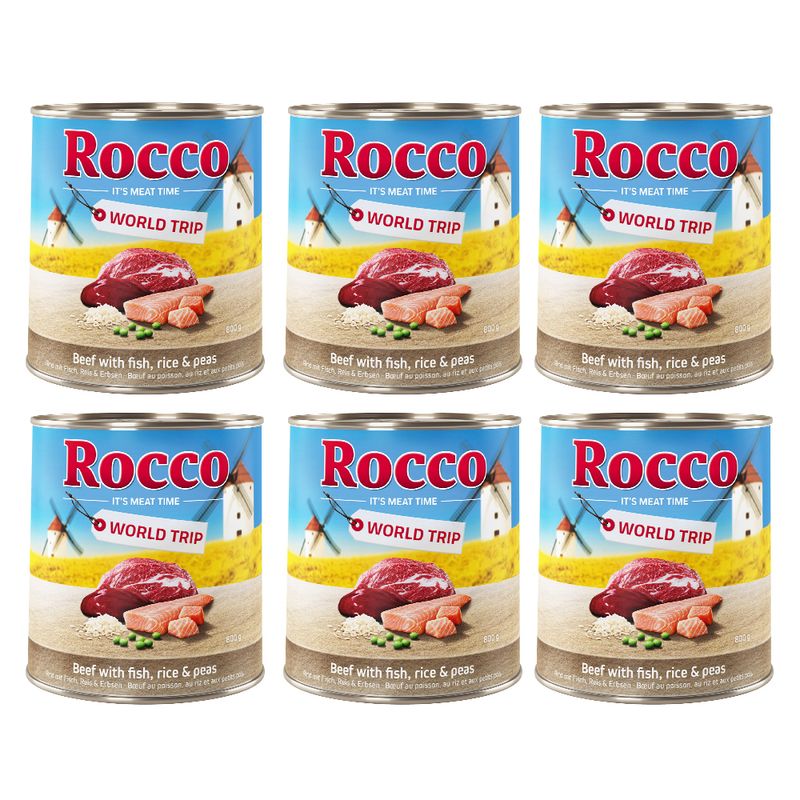 Rocco World Trip: Spain - Beef with Fish, Rice & Peas 6 x 800g