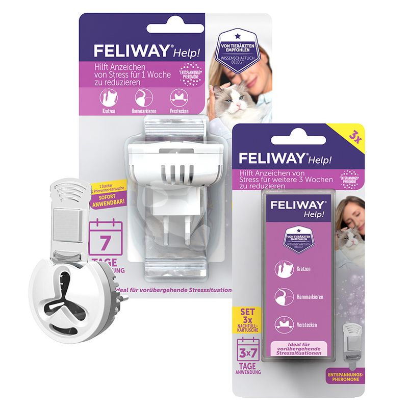 Feliway® Help! Starter set (vaporizer + 340 mg cartridge)