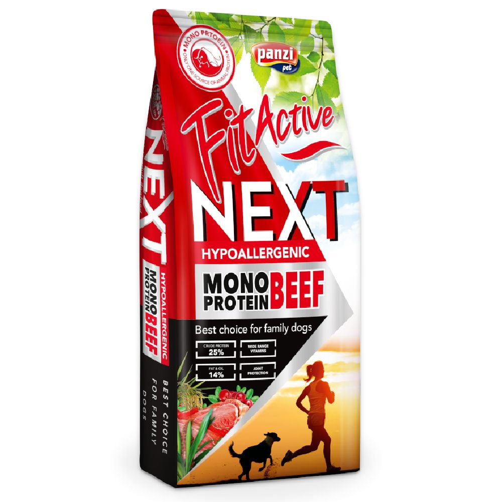 FitActive Next Hypoallergenic Mono Beef with Cranberries 15kg