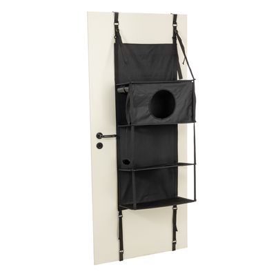 zooplus Basics Door Cat Tree Black