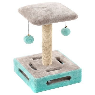 Flamingo Cat Tree Cya 1 turquoise / grey
