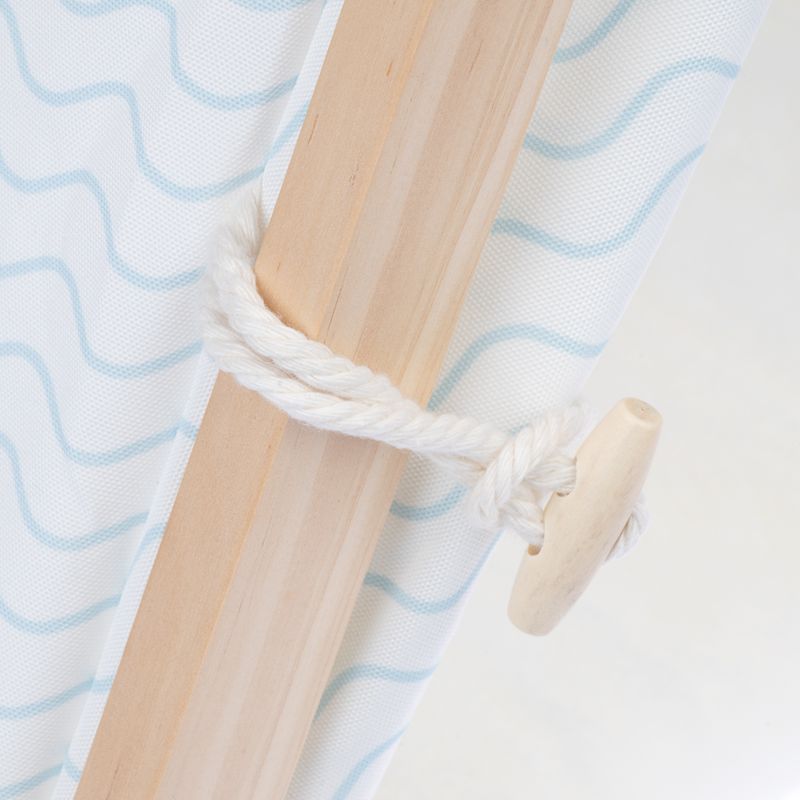 TIAKI Blue Wave Cat Teepee 56.5 x 61.5 x 61 cm (L x W x H)