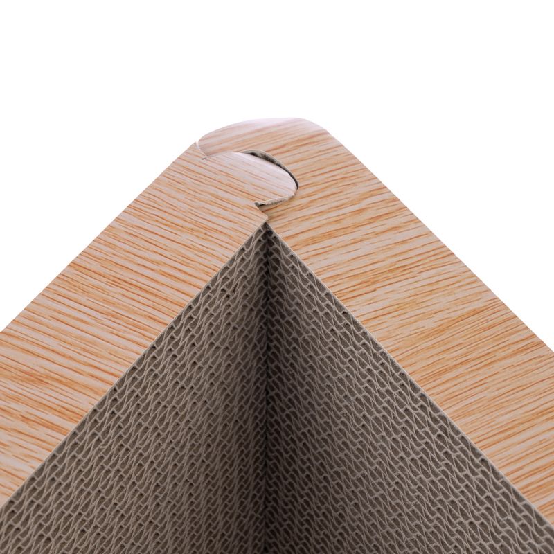 TIAKI Triangle Corrugated Cardboard Scratching Furniture 45 x 22.5 x 40.5 cm (L x W x H)