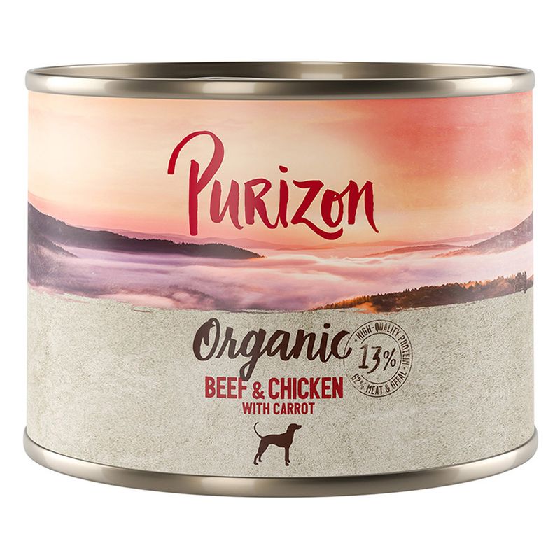 Purizon Organic Saver Pack 24 x 200g Salmon & Chicken with Spinach