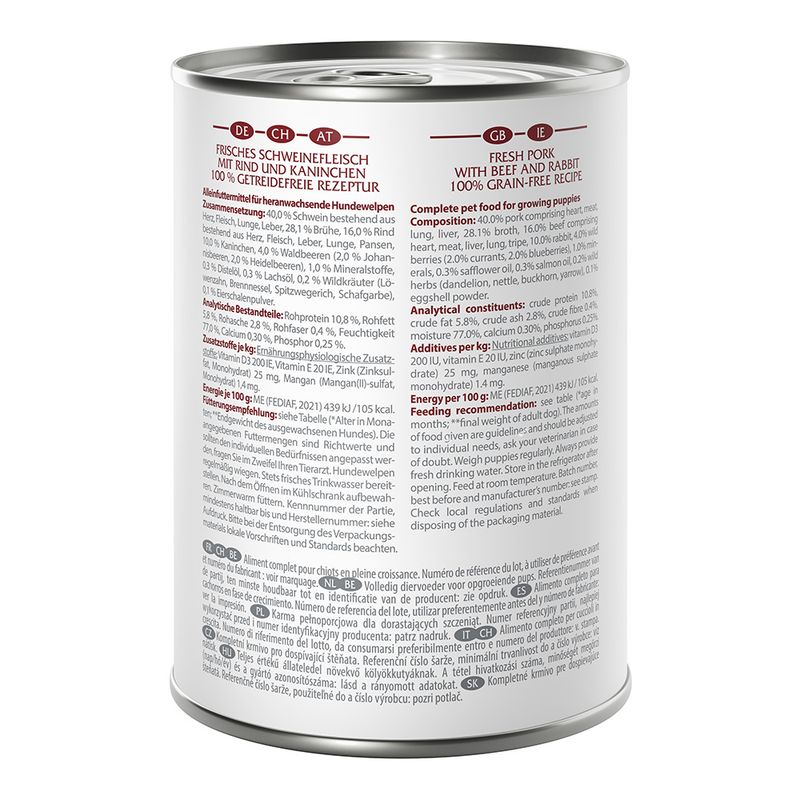 Wolf of Wilderness Junior 6 x 400g - \