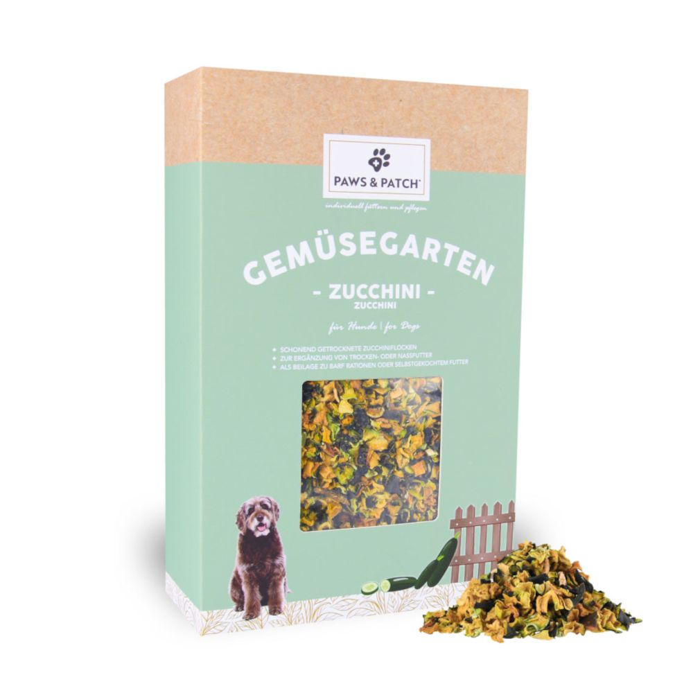 PAWS & PATCH Vegetable Garden Courgette Flakes 350g