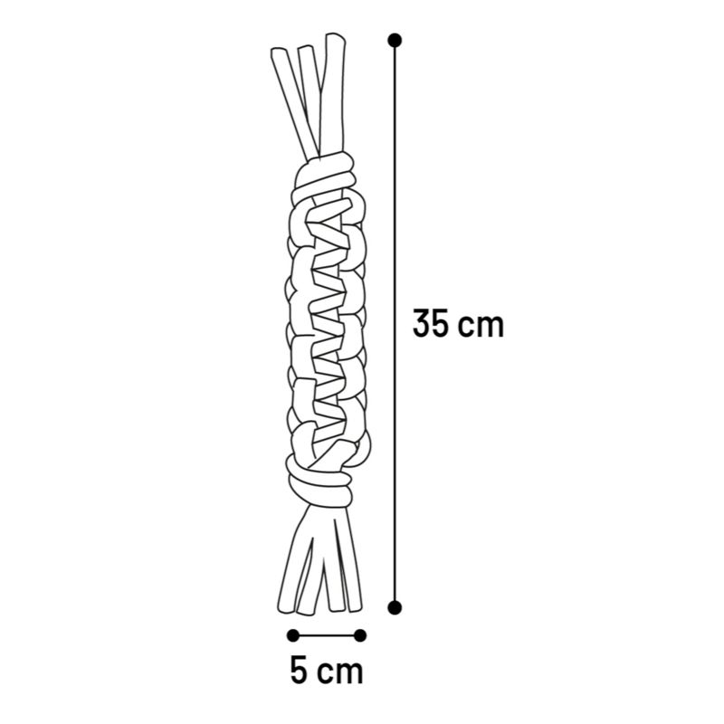 Flamingo Tofla Tug Rope Size S: L 35 x W 4 x H 5cm