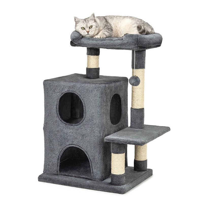 Lionto Scratching Post - 80cm Light Grey