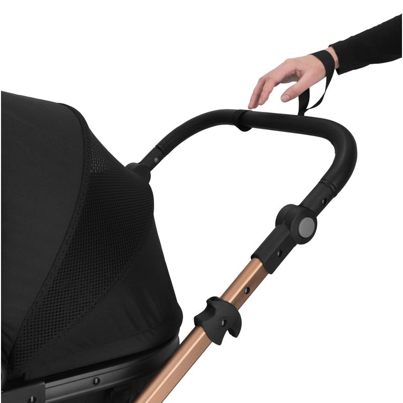 Nomad Tales Calma Pet Stroller - Rose Gold Up to 15kg: 82 x 65 x 102 cm (L x W x H)