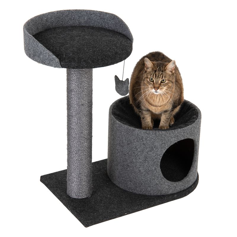 Piccolo Cat Tree grey/black