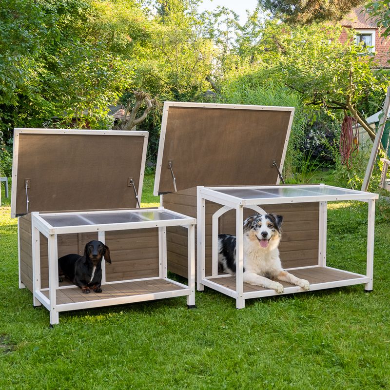 Doug Dog Kennel Size S: 85.7 x 96.5 x 58.3cm (L x D x H)