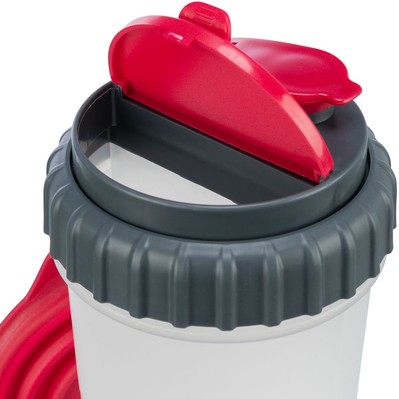 Trixie Food and Water Container 2 x 350ml, 11cm diameter x 23cm (H)