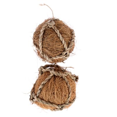 TIAKI Coconut Fibre Balls Set of 2 x 6cm (diameter)