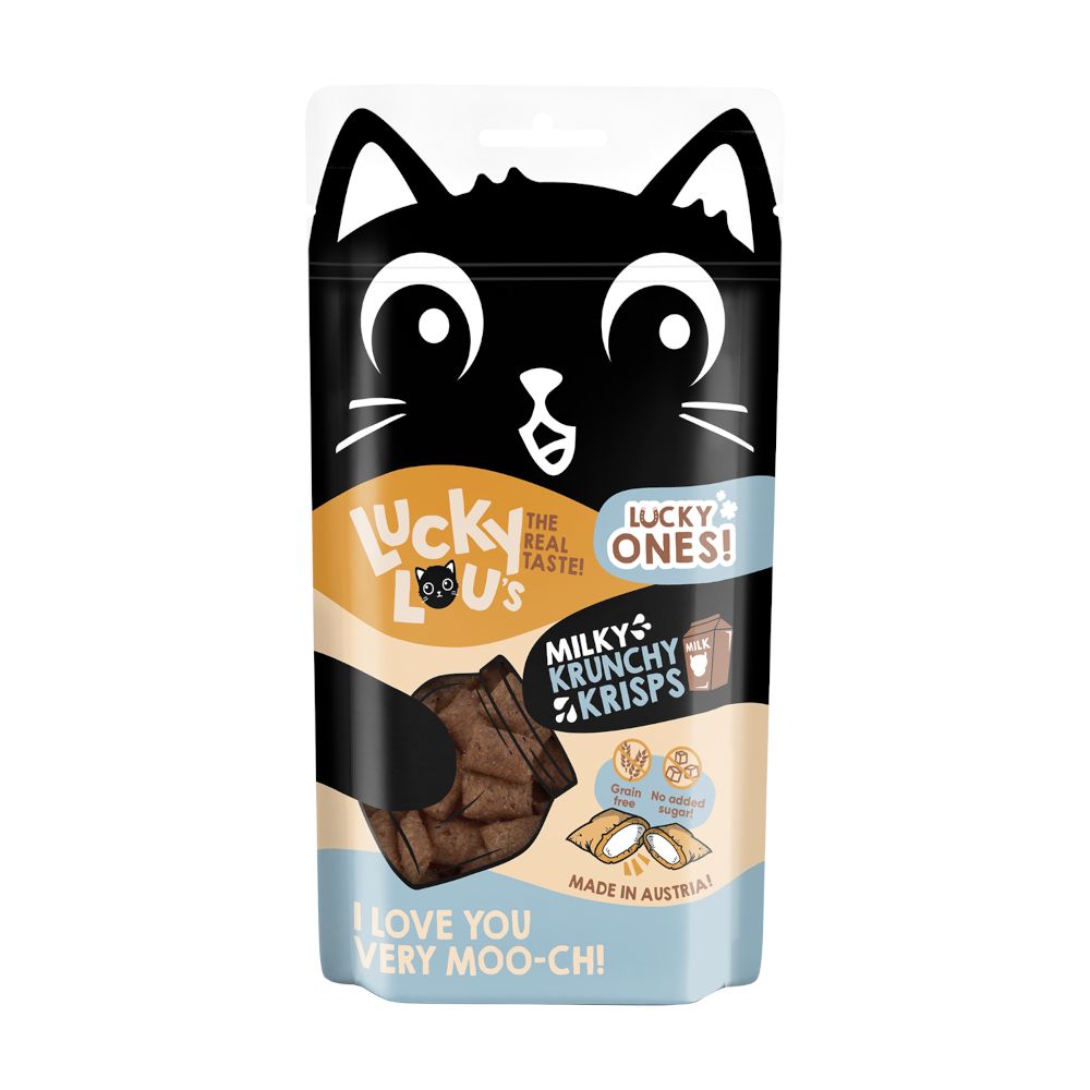 Lucky Lou Krunchy Krisps Milk (60g)