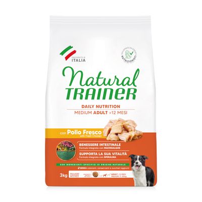 Natural Trainer Adult Medium with Chicken 3kg
