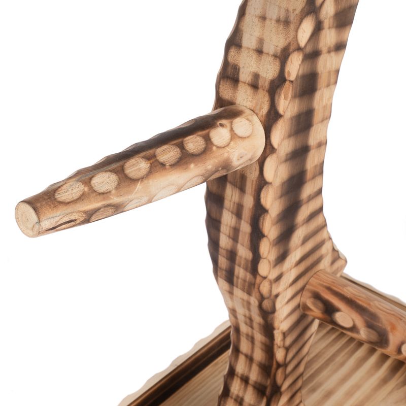 TIAKI Wooden Parrot Perch 50.5 x 29 x 52 cm (L x W x H)