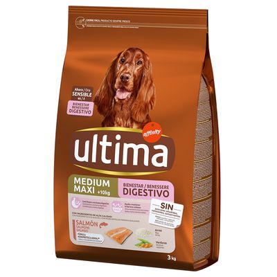Ultima Medium/Maxi Adult Sensitive Salmon 3kg