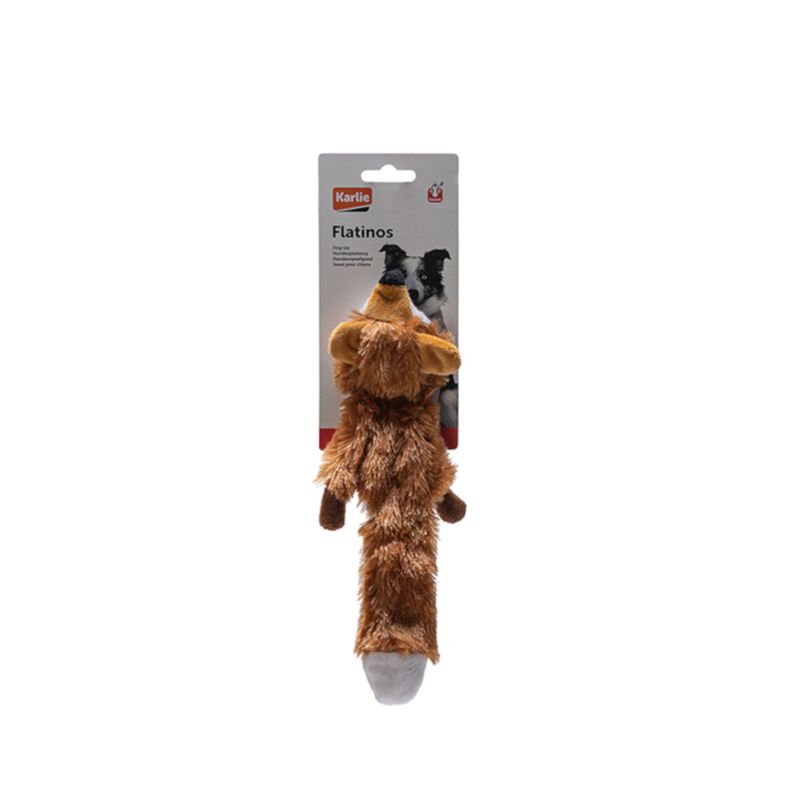 Karlie Dog Toy Flatino Fox 30 x 10 x 3cm (L x W x H)