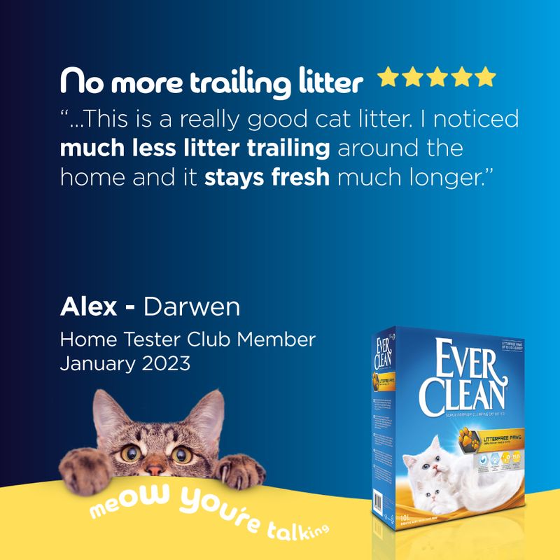 Ever Clean® Litterfree Paws Cat Litter 10l