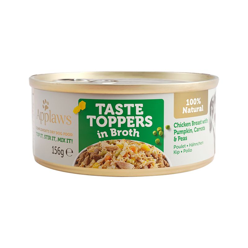 Applaws Taste Toppers Mixed Pack 8 x 156g Broth Mixed Pack