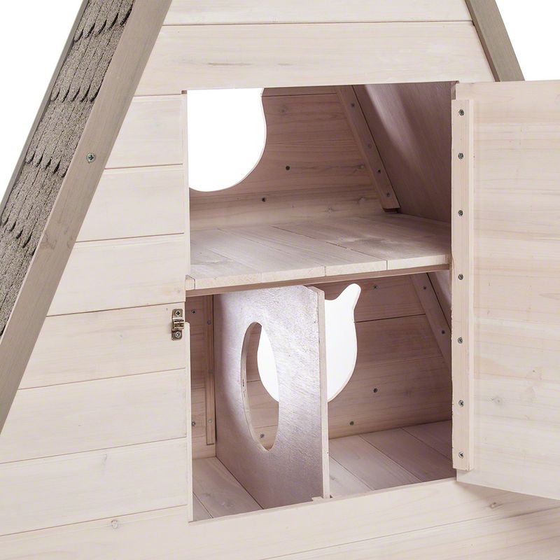 Madeira Cat House 90 x 50 x 75 cm (L x W x H)