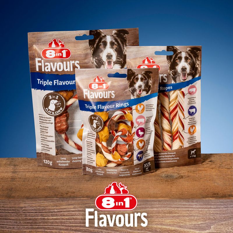 8in1 Triple Flavour Rings 120g