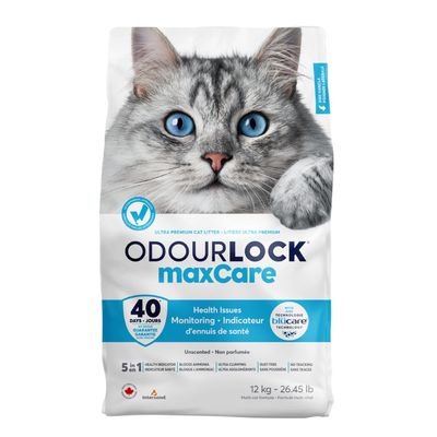 ODOURLOCK MaxCare Cat Litter 12kg