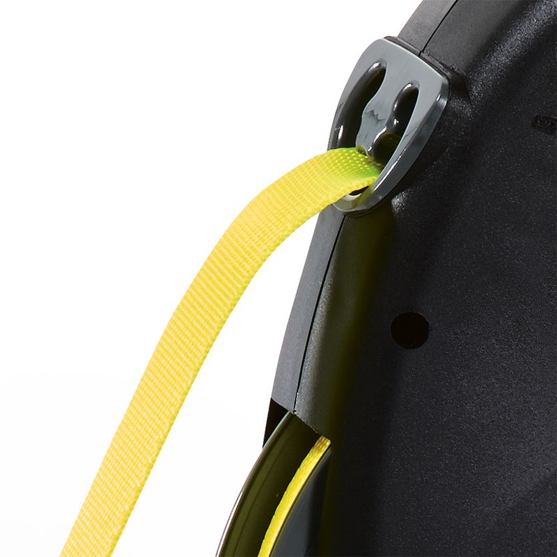 flexi GIANT Lead S/M - 8m Black / Neon Yellow