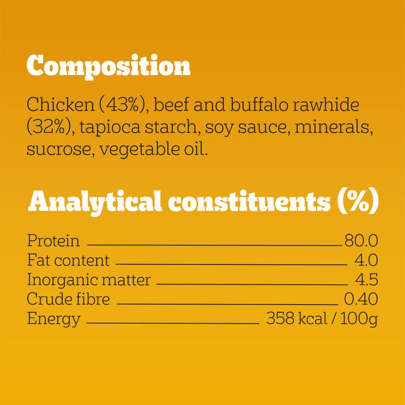 Pedigree Ranchos Wrap Chicken (60g)