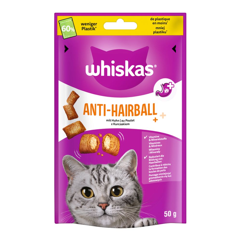 Whiskas Anti-Hairball 50g