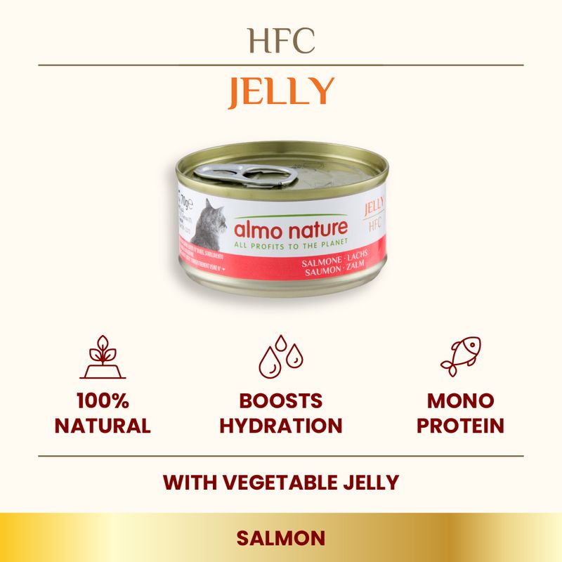 Almo Nature HFC Natural Cans Saver Pack 24 x 70g Atlantic Tuna