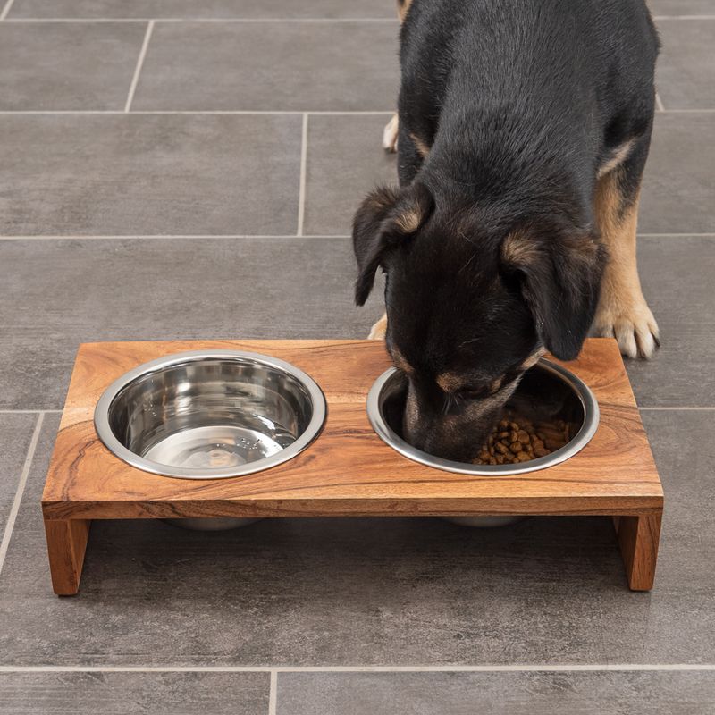 Modern Living Nellore wooden bowl bar 2 x 400 ml, diameter 13 cm