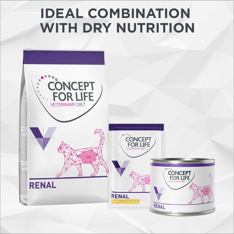 Concept for Life Veterinary Diet Renal Chicken 6 x 200g